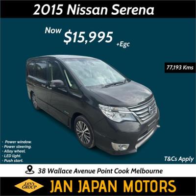 2015 Nissan Serena Van HFC26 for sale in Point Cook