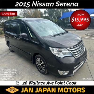 2015 Nissan Serena Van HFC26 for sale in Point Cook