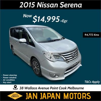 2015 Nissan Serena Van HFC26 for sale in Point Cook