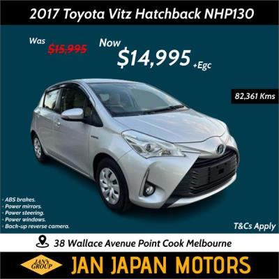 2017 Toyota Vitz Hatchback NHP130 for sale in Point Cook