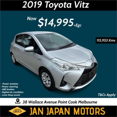 2019 Toyota Vitz Hatchback NHP130 for sale in Point Cook