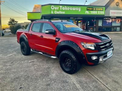 2015 FORD RANGER WILDTRAK 3.2 (4x4) CREW CAB UTILITY PX for sale in Underwood