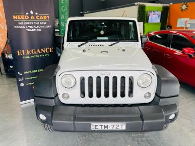 2014 JEEP WRANGLER SPORT (4x4) 2D SOFTTOP JK MY15 for sale in Minchinbury