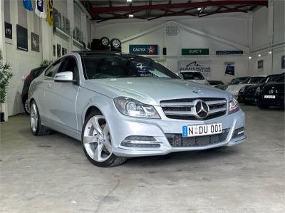 2012 MERCEDES-BENZ C250 SPORT BE 2D COUPE C204 MY12 for sale in Matraville