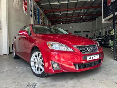 2010 LEXUS IS250 PRESTIGE 4D SEDAN GSE20R MY11 for sale in Matraville