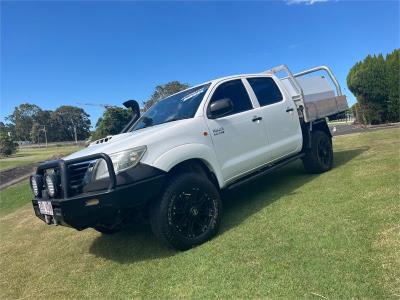 2011 TOYOTA HILUX SR (4x4) DUAL CAB P/UP KUN26R MY11 UPGRADE for sale in Wynnum