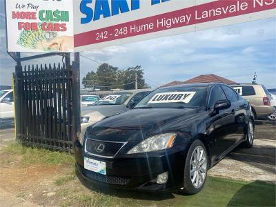 2006 LEXUS IS250 SPORTS LUXURY 4D SEDAN GSE20R for sale in Lansvale